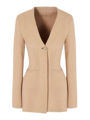 Women's Beige Blazers & Jackets - Shop Online Now