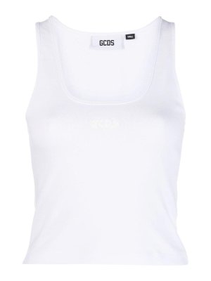 GCDS: Tops und Tank Tops - Top - Weiß