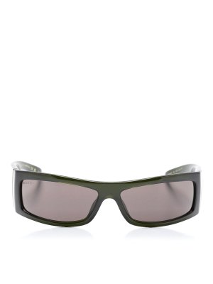 Alexander Mcqueen Square frame sunglasses - Black