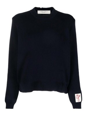 トップス herlipto Embroidery Polo Sweatshirt Her lip to】Embroidery Polo Sweatshirt