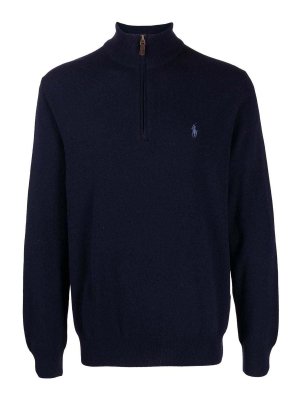 POLO RALPH LAUREN: クルーネック - クルーネック - ダークブルー