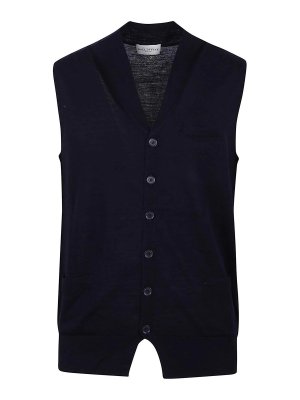 Prada Shimmering nylon padded waistcoat - Men Prada Shimmering nylon padded waistcoat - Men