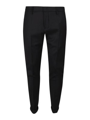 DONDUP: テーラードトラウザー - ショートパンツ - 黒