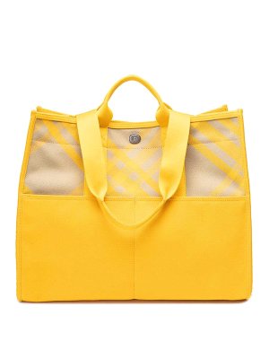 BURBERRY: Bolsas bandoleras - Bolsa Bandolera - Amarillo