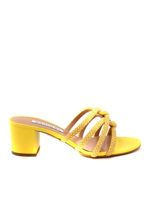 Aquazzura: sandals - Leather sandals