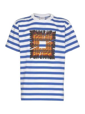 Marcelo Burlon County Of Milan: t-shirts - Stripe T-shirt