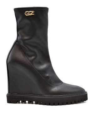 GIUSEPPE ZANOTTI: Bottines - Bottines - Noir
