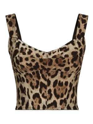 DOLCE & GABBANA: トップス＆タンクトップ - トップ/タンクトップ - アニマル柄