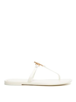 【送料&関税込】Jil Sander Shearling Sandal Shearling sandals in white - Jil Sander | Mytheresa