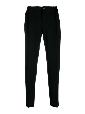 DOLCE & GABBANA: Pantalones de sastrerìa - Pantalones De Sastrería - Negro