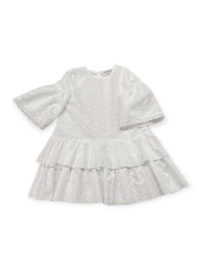 DONDUP: Robe longueur genou - Robe Au Genou - Blanc