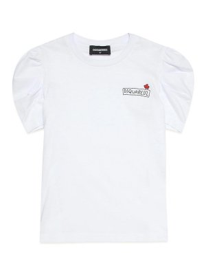 Tシャツ・カットソー Dsquared2 T-shirt DSQUARED2 ディースクエアード S74GD1162 COOLFIT ハートロゴ