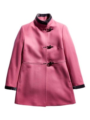 FAY: short coats - Pink coat