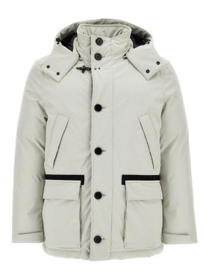 FAY: knee length coats - White coat