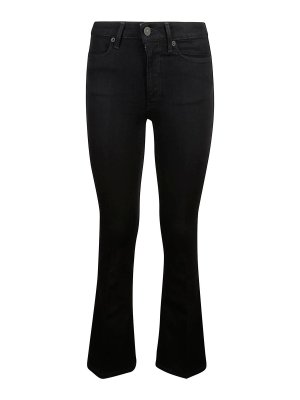 DONDUP: Jeans évasés - Jean Bootcut - Noir