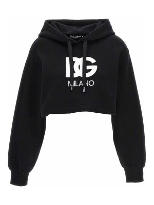 DOLCE & GABBANA: Sudaderas y suéteres - Sudadera - Negro