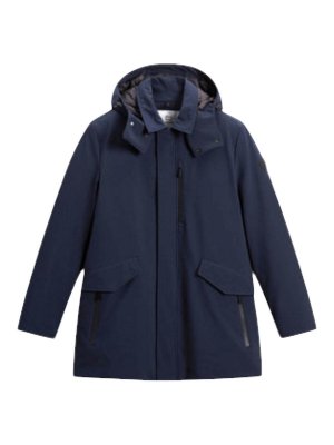 WOOLRICH: padded jackets - Hooded Padded Jacket