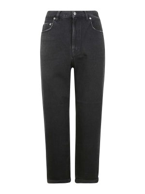 GOLDEN GOOSE: straight leg jeans - Golden ws kim one washed denim