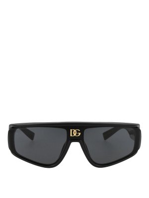 DOLCE & GABBANA: Sonnenbrillen - Sonnenbrille - Schwarz