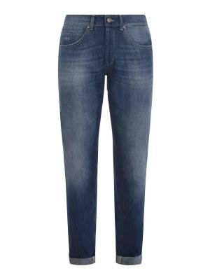 DONDUP: straight leg jeans - Jeans dondup  in denim stretch