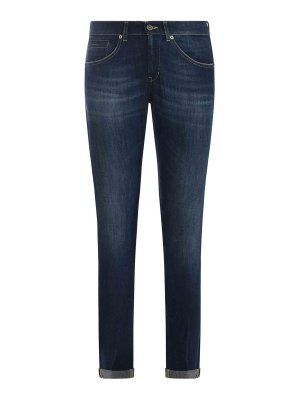 DONDUP: straight leg jeans - Jeans dondup  in denim stretch