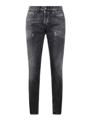 DONDUP: Straight Leg Jeans - Straight Leg Jeans - Denim