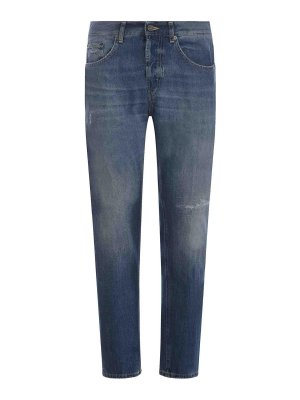 DONDUP: straight leg jeans - Jeans dondup  in denim stretch