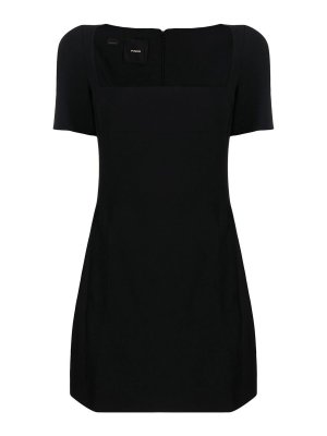 Pinko: Kurze Kleider - Kurzes Kleid - Schwarz