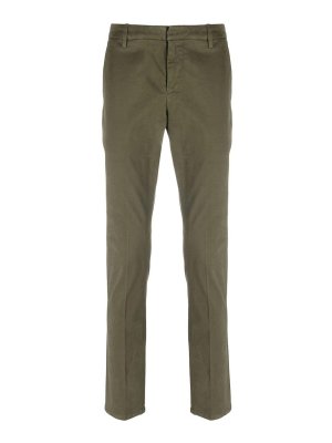 DONDUP: Pantalones casual - Pantalón Casual - Verde