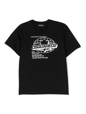 DSQUARED2: T-shirts - T-Shirt - Noir