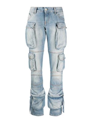 デニム・ジーパン THE ATTICO SS24 CARGO JEANS (241WCP113_D073024) P00887070.jpg
