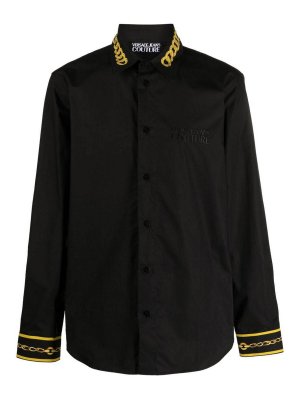 Versace Jeans Couture: シャツ - シャツ - 黒