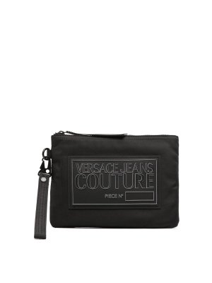 Versace Jeans Couture: クロスボディバッグ - クロスボディバッグ - 黒