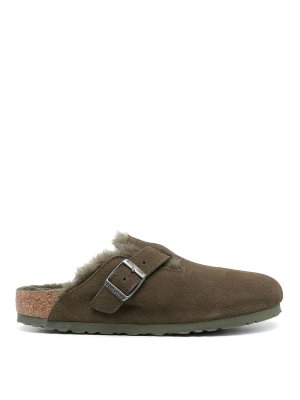 BIRKENSTOCK: Mocassini e slippers - Shearling Boston vl