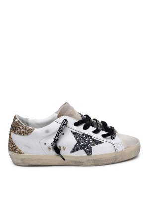 GOLDEN GOOSE: trainers - Sneaker stnera glitter