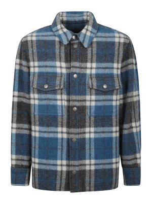 ALANUI: shirts - Check overshirt