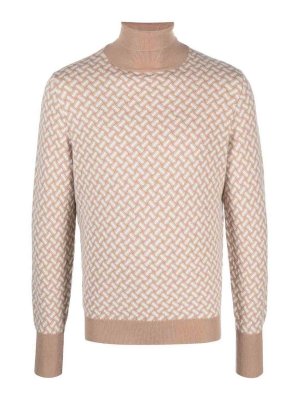 DRUMOHR: Turtlenecks & Polo necks - `biscottino` turtle-neck sweater