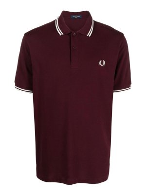 FRED PERRY: Poloshirts - Poloshirt - Bordeaux