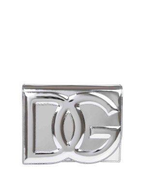 DOLCE & GABBANA: クロスボディバッグ - クロスボディバッグ - 銀