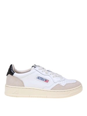 スニーカー PINKO Women Sneakers SS0027P025Z1B White Ariel leather-effect sneakers with mirror detailing