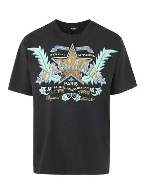 Balmain: Tシャツ - Tシャツ - 黒