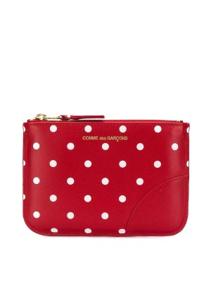 COMME DES GARCONS: Carteras y monederos - Carteras Y Monederos - Rojo