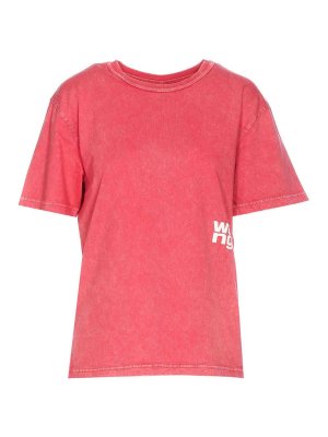 ALEXANDER WANG: t-shirts - Logo print t-shirt