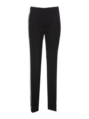パンツ MSGM FW23 Lurex pinstriped pants (3542MDP18237814 70) M.S.G.M. Lurex pinstriped pants - Purple | 3542MDP1823781470