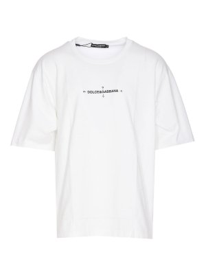 DOLCE & GABBANA: T-shirts - T-Shirt - Weiß