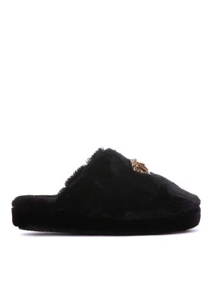 VERSACE: Loafers & Slippers - Medusa slippers