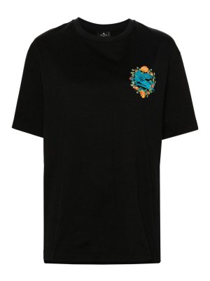 ETRO: Tシャツ - Tシャツ - 黒