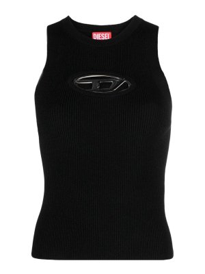 DIESEL: Tops & Tank tops - Top with logo