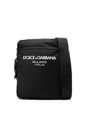 DOLCE & GABBANA: クロスボディバッグ - クロスボディバッグ - 黒