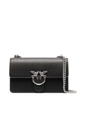 Pinko Clutch bag with logo - Beige - Women | 102747A0F1D01Q